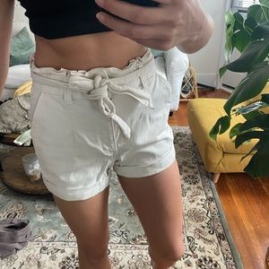Express Shortie Extreme High Rise Shorts